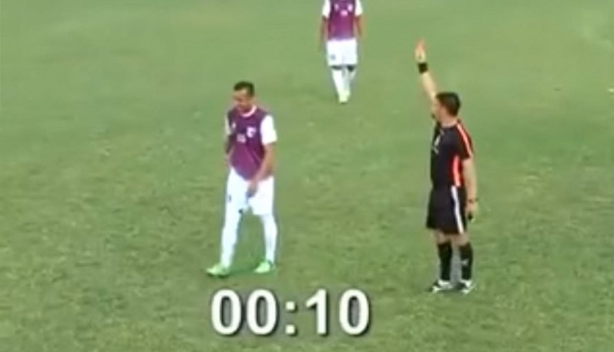 ดูบอลลีกอาร์เจน ถูกเปลี่ยนตัวเร็วที่สุดในโลก